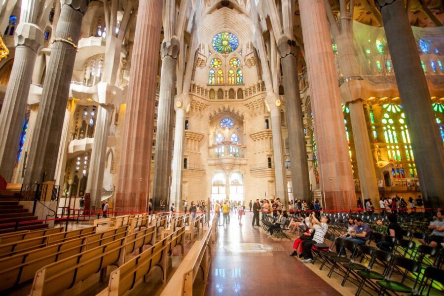 Barcelona: Sagrada Familia Entry Ticket with Audio Guide - Inside Sagrada Familia: The Order That Helps You Actually See It