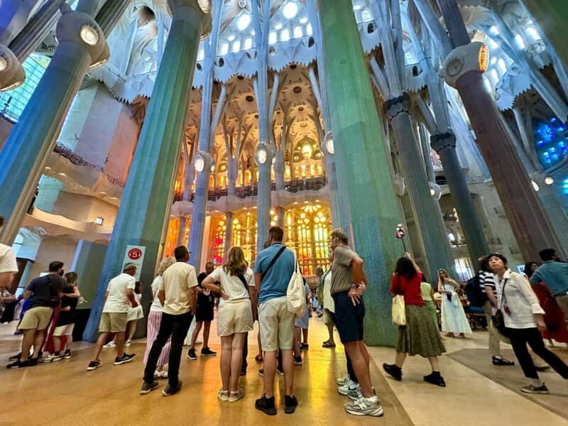 Barcelona: Sagrada Familia, La Pedrera & Cava Tasting Tour - Rooftop Time at Casa Mila: Chimneys Up Close, Skylights That Explain the Whole Idea