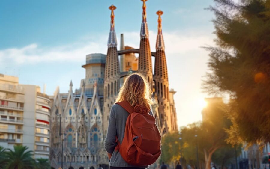 Barcelona: Sagrada Familia & Park Güell Guided Tour & Ticket - Inside the basilica: how symbolism turns into a real experience