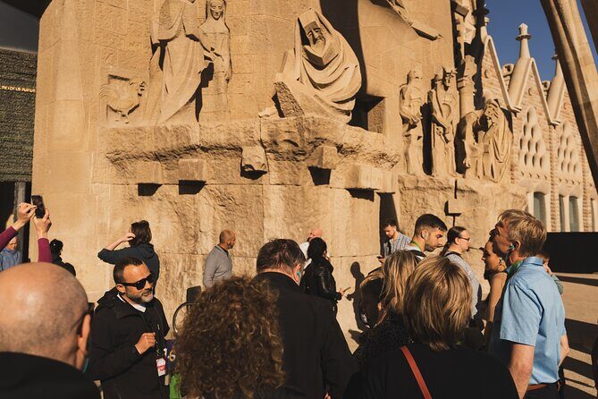 Barcelona: Sagrada Familia Skip-the-Line Guided Tour and Tickets - The interior highlights: ceilings, stained glass, and symbolism