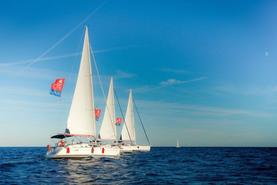 Sailing Experience, Sagrada Familia & Park Guell - On Deck on the Mediterranean: Cava, Snacks, Swim Time, and Sailing Tips