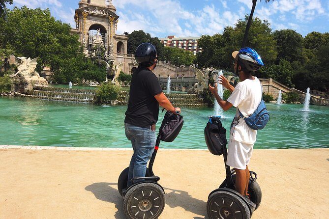 Segway Tour to Sagrada Familia views - Heading Toward the Port: First Views on the Way
